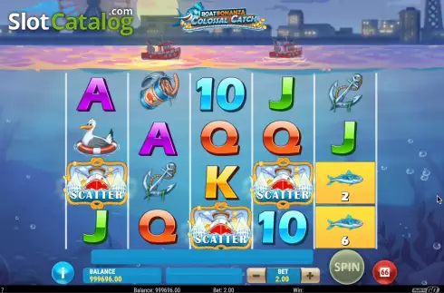 Скрин5. Boat Bonanza Colossal Catch слот