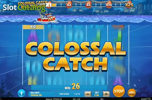 Скрин8. Boat Bonanza Colossal Catch слот