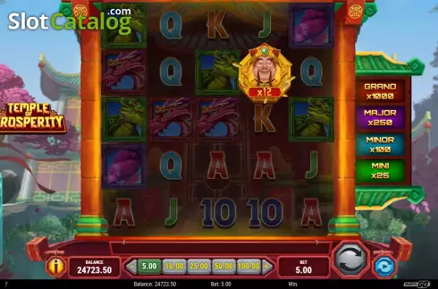 Скрин7. Temple of Prosperity слот