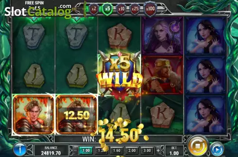 Скрин9. Return of The Green Knight слот