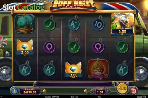 Скрин6. Ruff Heist слот