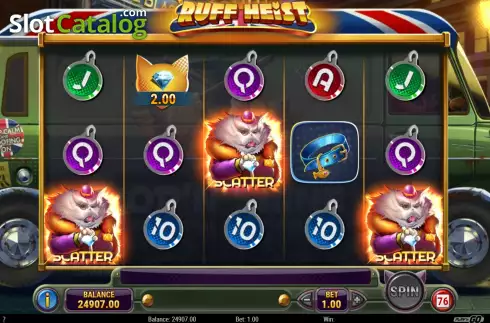 Скрин7. Ruff Heist слот