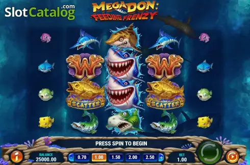 Скрин3. Mega Don Feeding Frenzy слот