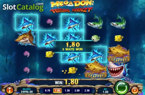 Скрин4. Mega Don Feeding Frenzy слот