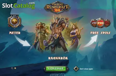 Скрин2. Viking Runecraft 100 слот
