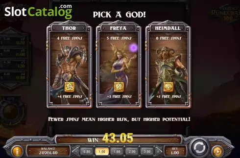 Скрин9. Viking Runecraft 100 слот