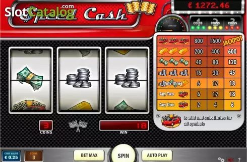 Скрин3. Speed Cash слот