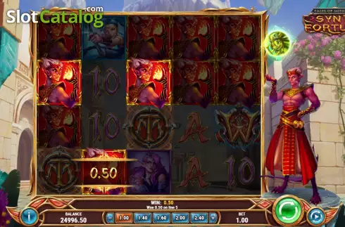 Скрин4. Tales of Mithrune Syn’s Fortune слот
