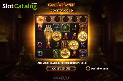 Скрин2. Tomb of Gold слот