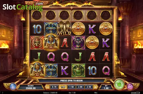 Скрин3. Tomb of Gold слот