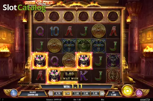 Скрин4. Tomb of Gold слот