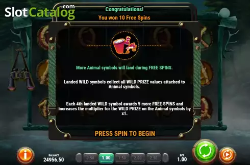 Скрин9. Wild Survivor слот