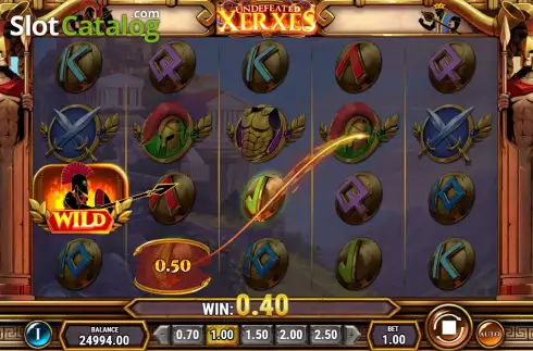 Скрин4. Undefeated Xerxes слот