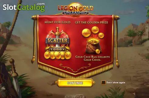 Скрин2. Legion Gold Unleashed слот