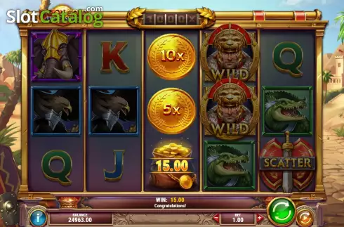 Скрин5. Legion Gold Unleashed слот