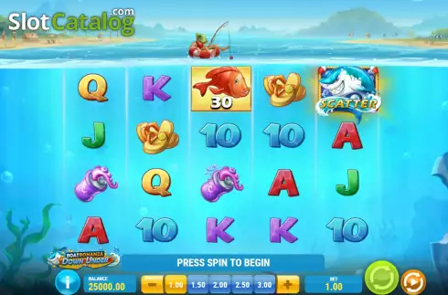 Скрин3. Boat Bonanza Down Under слот