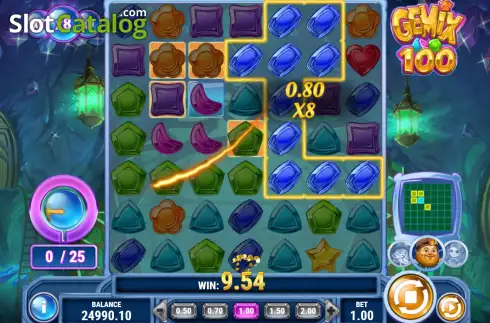 Скрин6. Gemix 100 слот