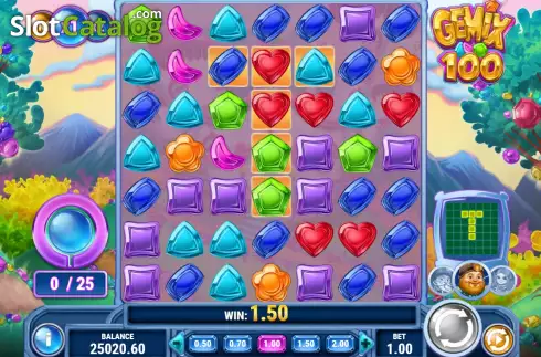Скрин8. Gemix 100 слот