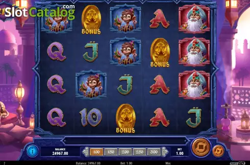 Скрин6. Mystery Genie Fortunes of the Lamp слот