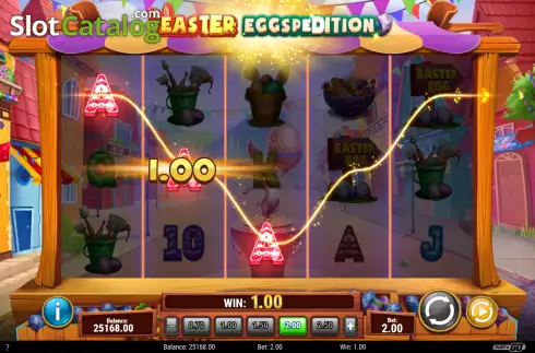 Скрин6. Easter Eggspedition слот