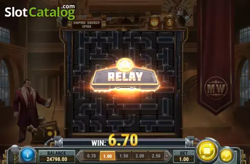 Скрин8. Spark of Genius слот