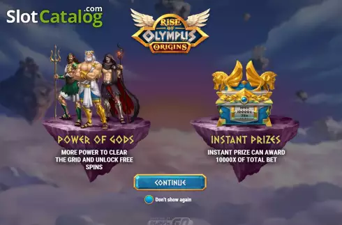 Скрин2. Rise of Olympus Origins слот