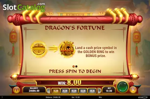 Скрин7. Gold of Fortune God слот