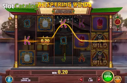 Скрин4. Whispering Winds слот