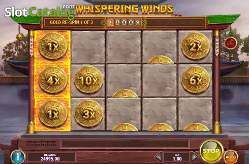 Скрин6. Whispering Winds слот