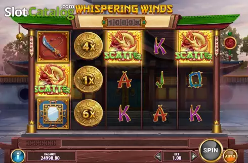 Скрин9. Whispering Winds слот