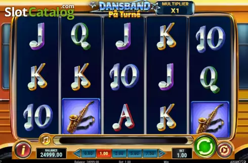 Скрин2. Dansband På Turné слот