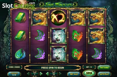 Скрин3. Jade Magician слот