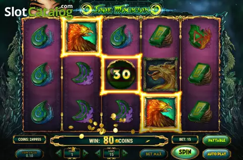 Скрин4. Jade Magician слот