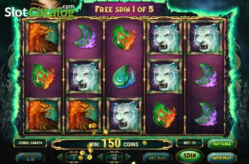 Скрин9. Jade Magician слот
