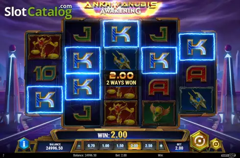Скрин3. Ankh of Anubis Awakening слот