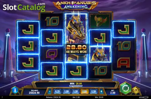 Скрин5. Ankh of Anubis Awakening слот