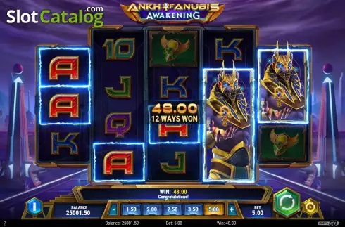 Скрин6. Ankh of Anubis Awakening слот