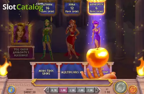 Скрин9. Divine Divas слот