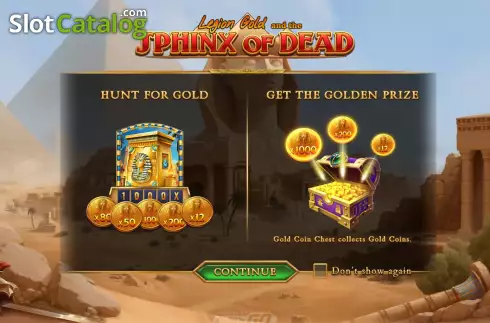 Скрин2. Legion Gold and the Sphinx of Dead слот