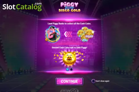 Скрин2. Piggy Blitz Disco Gold слот
