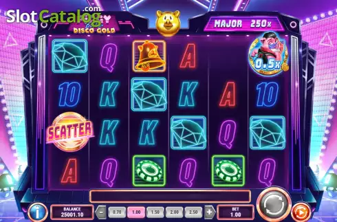 Скрин5. Piggy Blitz Disco Gold слот