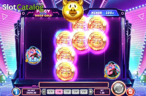 Скрин7. Piggy Blitz Disco Gold слот
