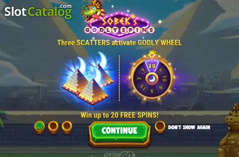 Скрин2. Sobek’s Godly Spins слот