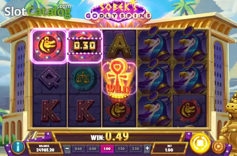 Скрин4. Sobek’s Godly Spins слот