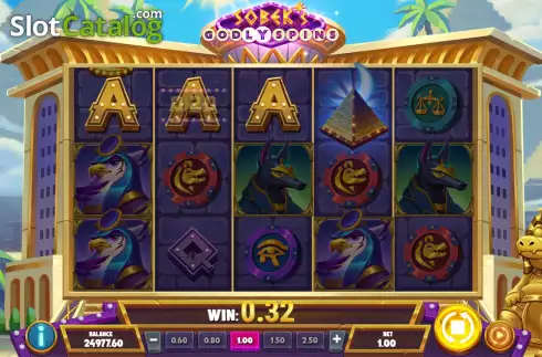 Скрин5. Sobek’s Godly Spins слот