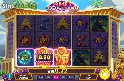 Скрин6. Sobek’s Godly Spins слот