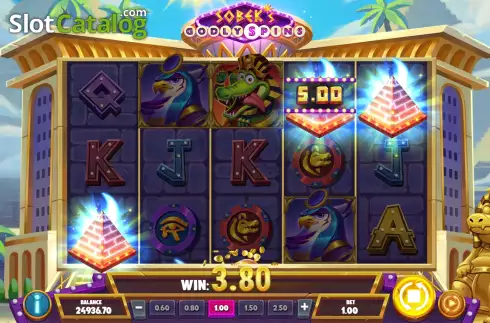 Скрин7. Sobek’s Godly Spins слот