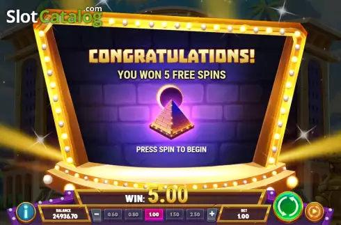Скрин9. Sobek’s Godly Spins слот