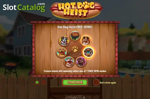 Скрин2. Hot Dog Heist слот