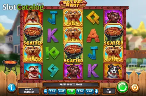 Скрин3. Hot Dog Heist слот